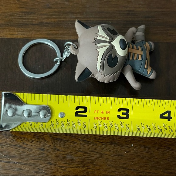 MONOGRAM MARVEL SERIES 1 FIGURAL KEYRING ROCKET RACOON - Picture 4 of 4